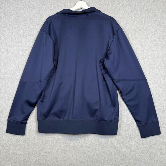 Nike Dri Fit Men's Size Large Dri Fit Blue Gold California Full Zip Jacket Coat - Picture 7 of 8